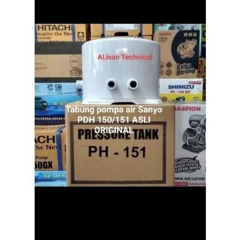 Tabung Tangki Pompa Air Otomatis Sanyo Ph 151 Ph 150 Asli Original Kintanjeruk