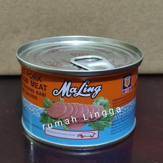 

Daging Maling Tts Kaleng/ Ma Ling Luncheon Meat Ham Kornet Babi Maling | Legaza
