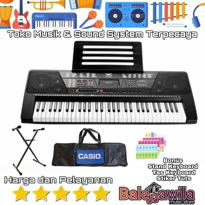 NEW 61Key Keyboard ANGELET XTS966 XTS 966 MemorySD ,UsbMidi Diatas PSR F51