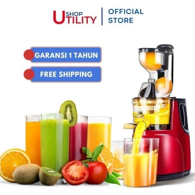 Slow Juicer Buah Tanpa Ampas X2000 Blender Buah Jus Membuat Es Krim Umibidah