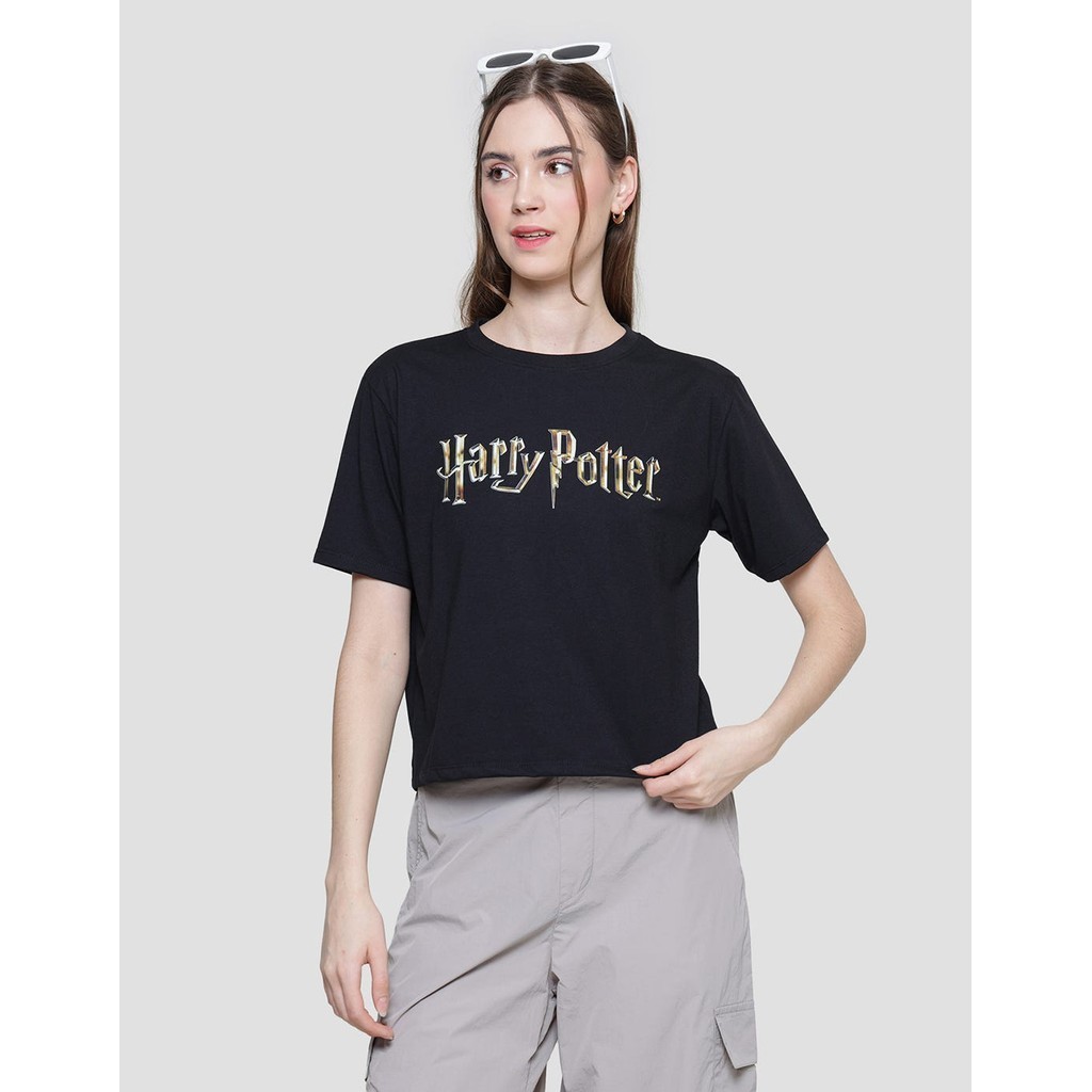 Nevada Harry Potter Kaos Boxy Lengan Pendek Wanita 120128620