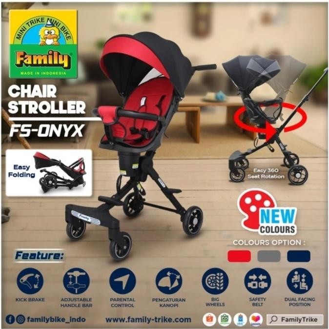 Stroller Baby / Kereta Dorong Bayi Family Onyx  Aditpernanda12