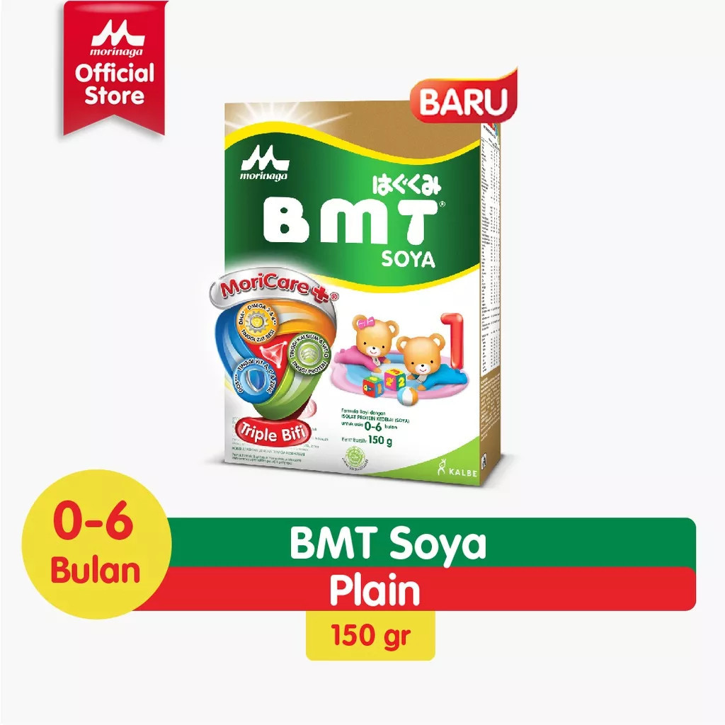 Morinaga BMT Soya 1 150 gr - Hokky Baby Shop
