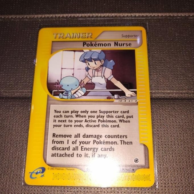 Kartu Pokemon TCG EN WOTC Expedition Pokemon Nurse