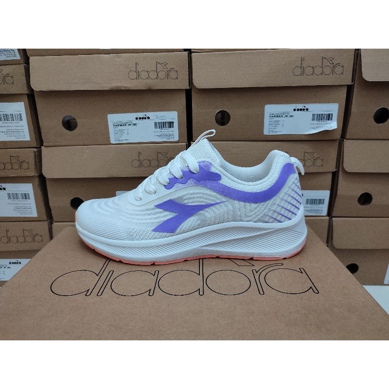 Sepatu Diadora Garry Original Wanita - Putih