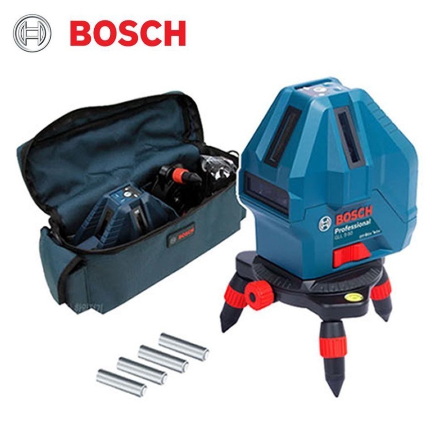 Bosch GLL 5-50 X Line Laser - Alat Pengukur Garis Laser Profesional