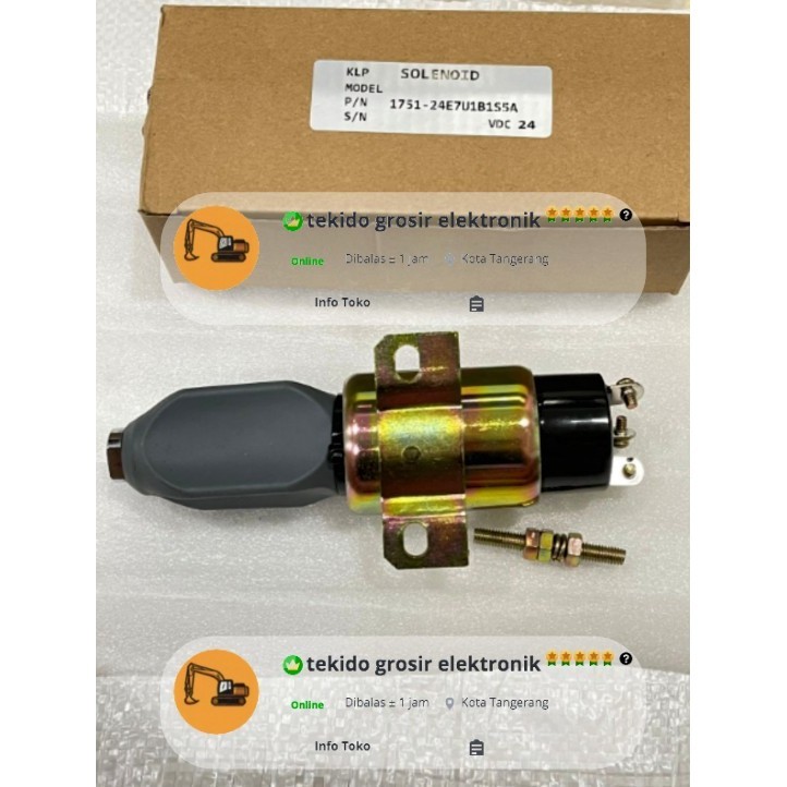 Selenoid Engine Stop 24 Volt 24V