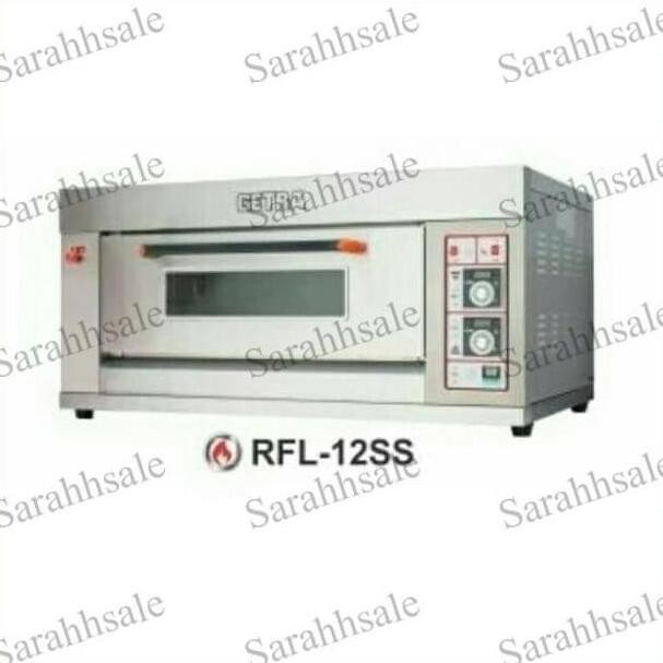 Diskon Gas Baking Oven Getra Rfl-12Ss 1Deck 2Loyang/ Oven Roti Sundayblessing
