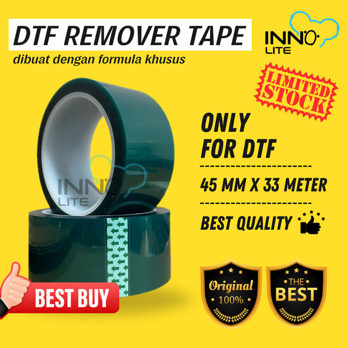 

Innolite Dtf Remover Tape / Lakban Penghapus Penghilang Dtf Original