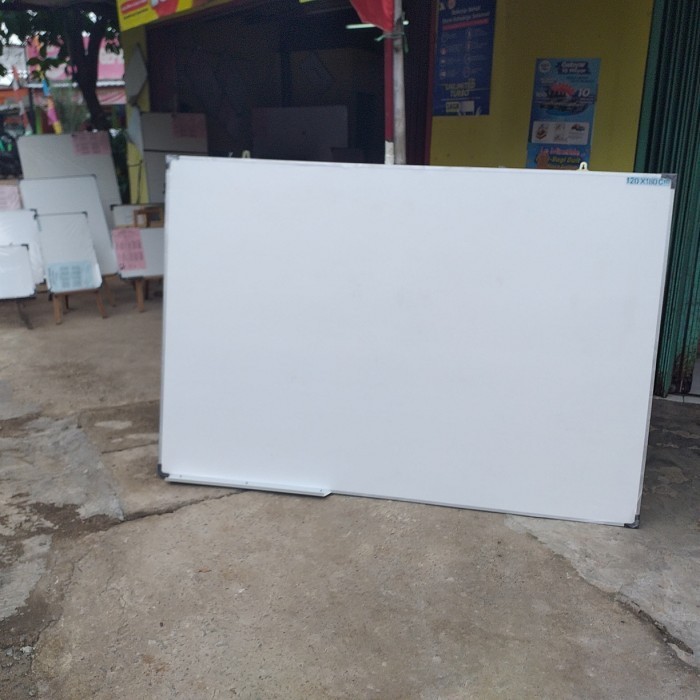 

Papan Tulis 120X180Cm/White Board 120X180 Cm Non Magnetik