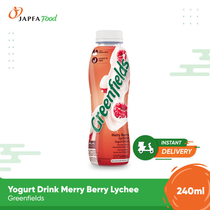 

Greenfields Yogurt Drink Merry Berry Lychee 240 ml