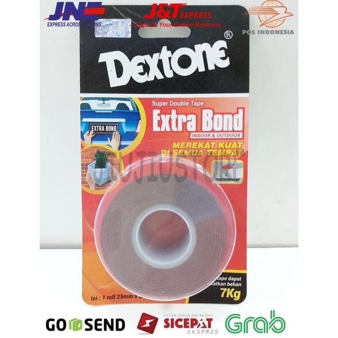 

PROMO DOUBLE TAPE DEXTONE 25MM - DOBEL TAPE 1INCH - SUPER DOUBLE TAPE BEST SELLER