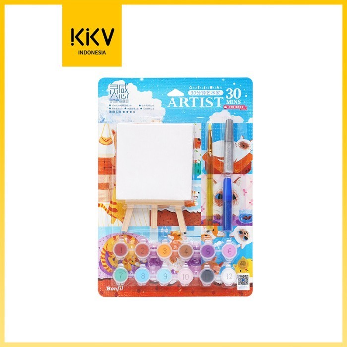 

Update Kkv Bonfil Artist Color Set Cat Menggambar Mewarna Kreativitas Anak Terbatas