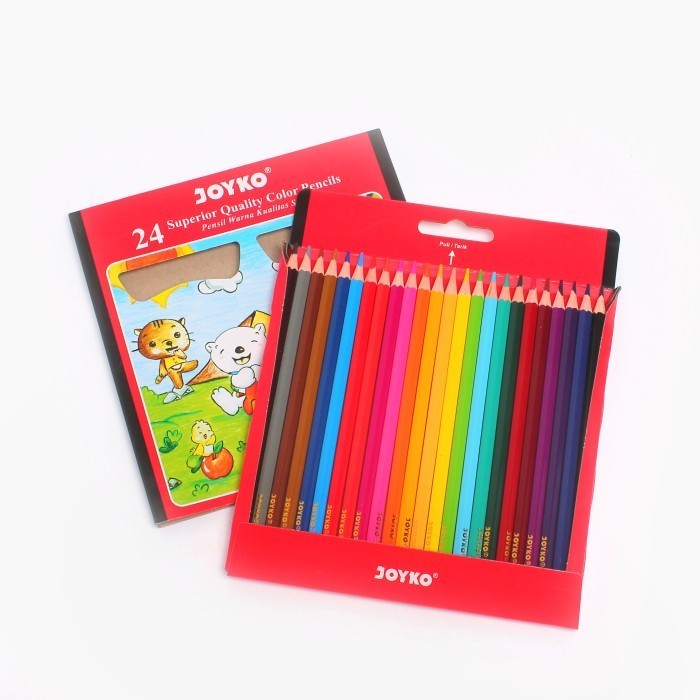

Terbatas Pensil Warna 24 Joyko Cp-24Pb ( 24 Color ) Diskon
