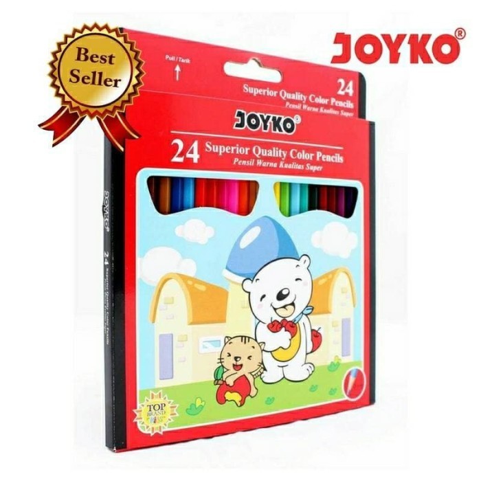 

Promo Pensil Warna Joyko 24 Warna Panjang Sale!!!