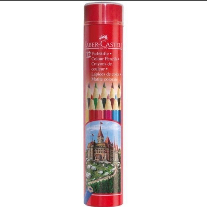 

Update Pensil Warna Faber-Castell Classic 12 Warna ( Roundtin/Kemasan Tabung Terlaris