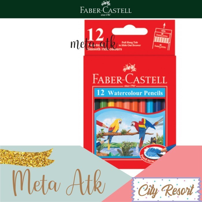 

Jual Pensil Warna Watercolor 12 Warna Short Faber Castell Terlaris