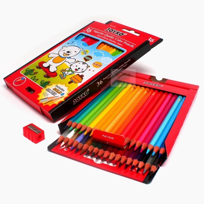 

Kusus Hari Ini Joyko Color Pencil Cp-36Pb Pensil 36 Warna [ Set ] Sale!!!