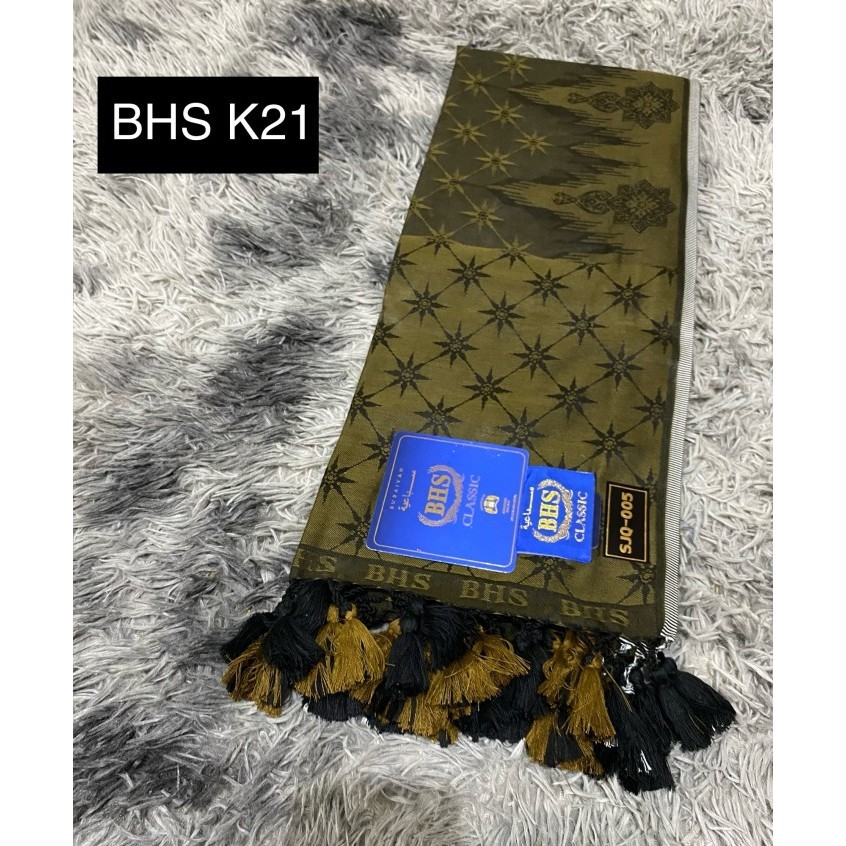 Surban Sorban Bhs Classic Gold Jacquard Subaiyah