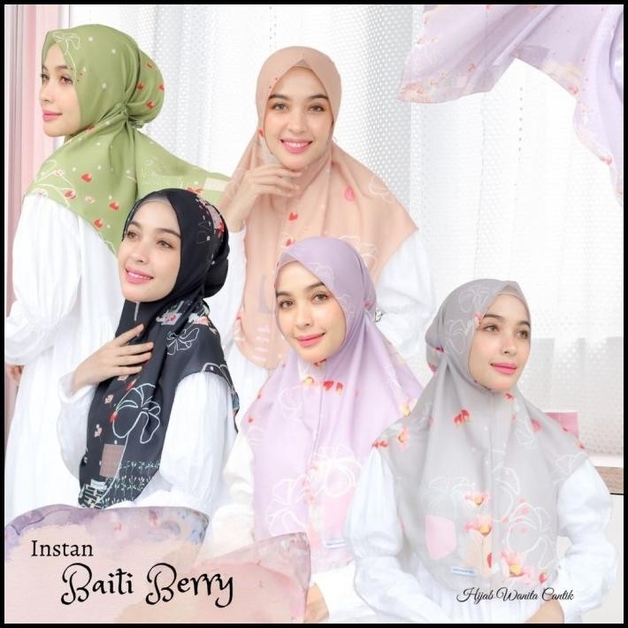 Hijabwanitacantik - Instan Baiti Berry | Hijab Instan