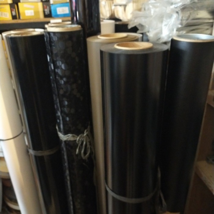 Decosheet Pvc Hitam Doff Tebal Pelapis Mebel Furniture Lemari Meja