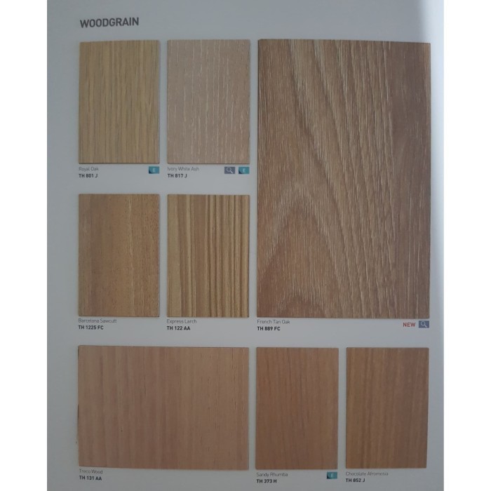 Hpl Taco Urat Kayu - Pelapis Furniture - 1