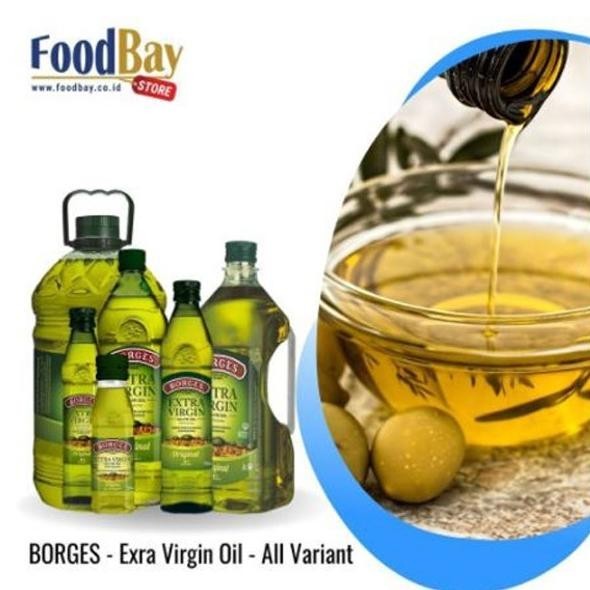 

BORGES - Extra Virgin Olive Oil 1 Liter (Minyak Zaitun EVOO) AS76