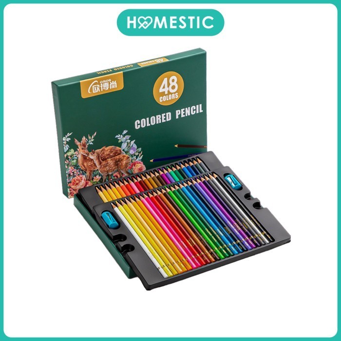 

Berkualitas Pensil Warna Kualitas Tinggi Pensil Warna Minyak 48/72 Warna Bagus