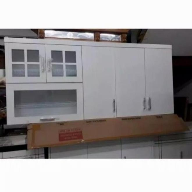 Promo Rak Piring Besi Lemari Gantung Dapur Kitchen Set Atas Serbaguna Difteraan