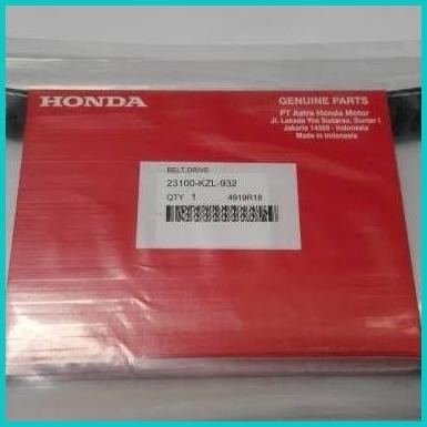 vanbelt vbelt honda beat fi scoopy fi kzl tahun 2013 up 2015 ahm 16nov