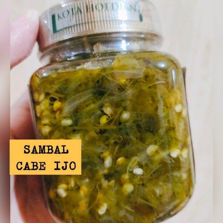 

SALE PRODUK [READY SIAP KIRIM] SAMBAL IJO - SAMBAL KOTA HOEDJAN TERLARIS