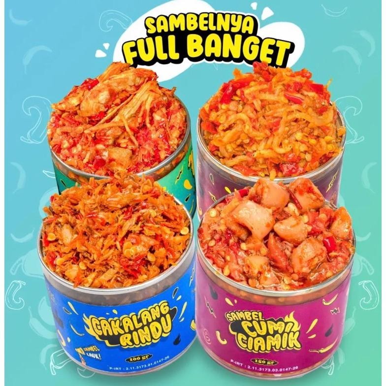 

SALE PRODUK Eat Sambel - Kemasan Icip Sambel Cumi / Cakalang / Teri / Ayam TERLARIS