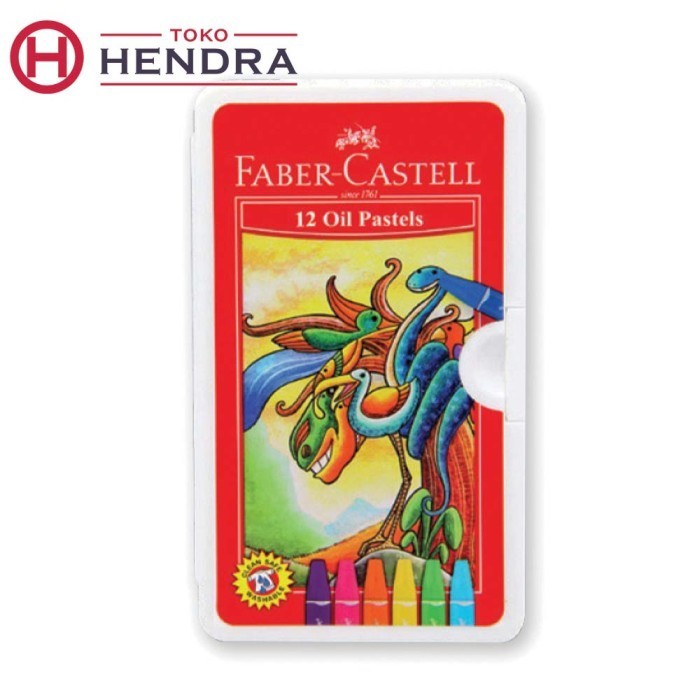 

Gilaa!!! Crayon Faber Castell Hexagonal Oil Pastel 12/24/48/60/72 Warna Promo