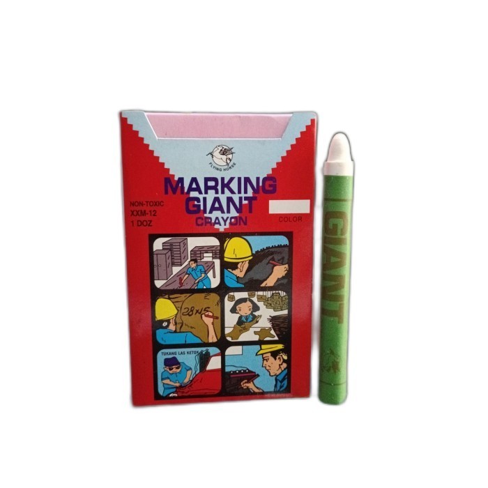 

Promo Marking Giant Crayon Non Toxic Xxm-12 / 1 Pack Isi 12 Pcs Diskon