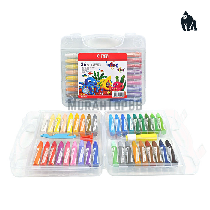 

Terbatas Crayon Titi 36 Warna Oil Pastel / Krayon Mewarnai 36 W [Harga Per Set] Berkualitas