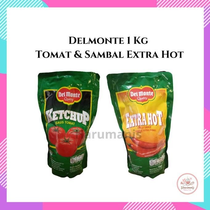 

Ready oke] Delmonte Saus Tomat & Sambal Extra Hot 1kg