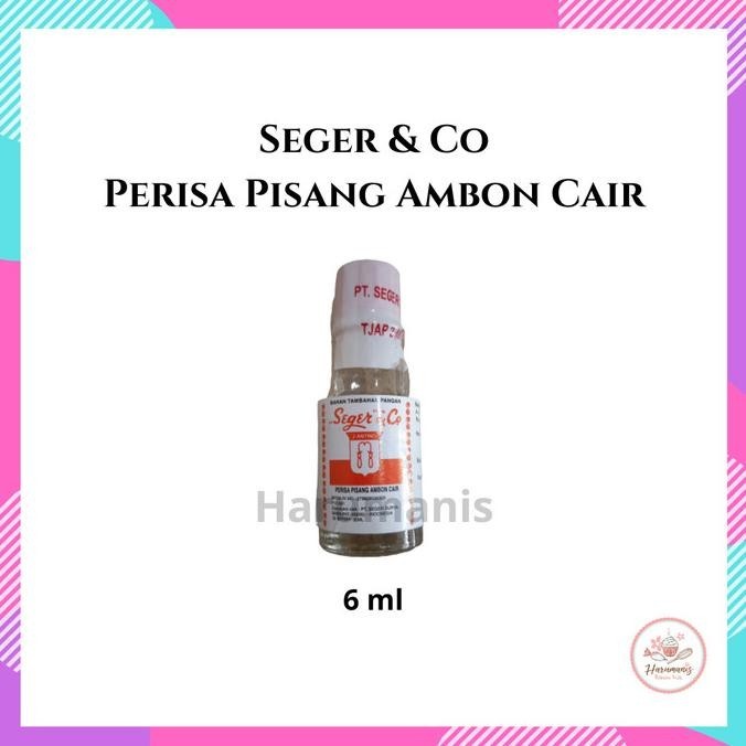 

Ready...Ready...Ready...] Essence Pisang Ambon cap Dua Anting Seger & Co 6ml