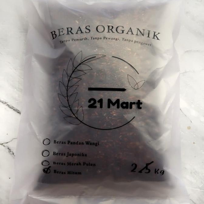 

Beras Hitam Pulen - Kemasan 2Kg