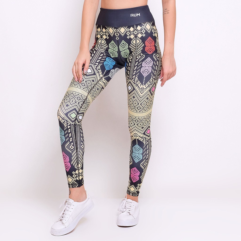 [HARGA SPESIAL] TERBATAS AUM Batik Songket - Legging Olahraga Wanita