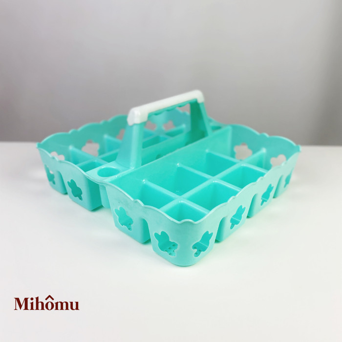 """] Rak Aqua Gelas Plastik / Keranjang Aqua Gelas Set Plastik Murah Lucu