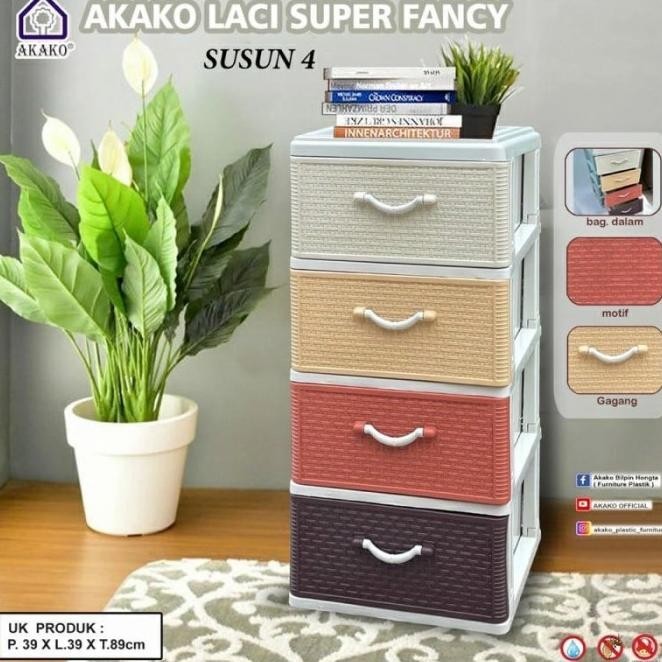 KHUSUS JNE - AKAKO LACI ROTAN FANCY LCR FANCY |Arival