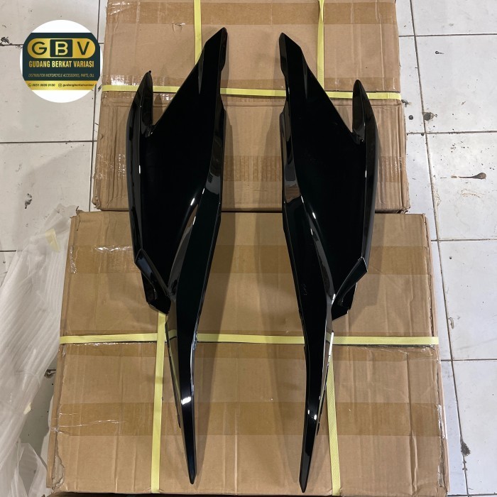 Cover Body Vario 125 Techno Hitam Kap Samping Kiri Kanan Tutup Rangka Gratis Ongkir