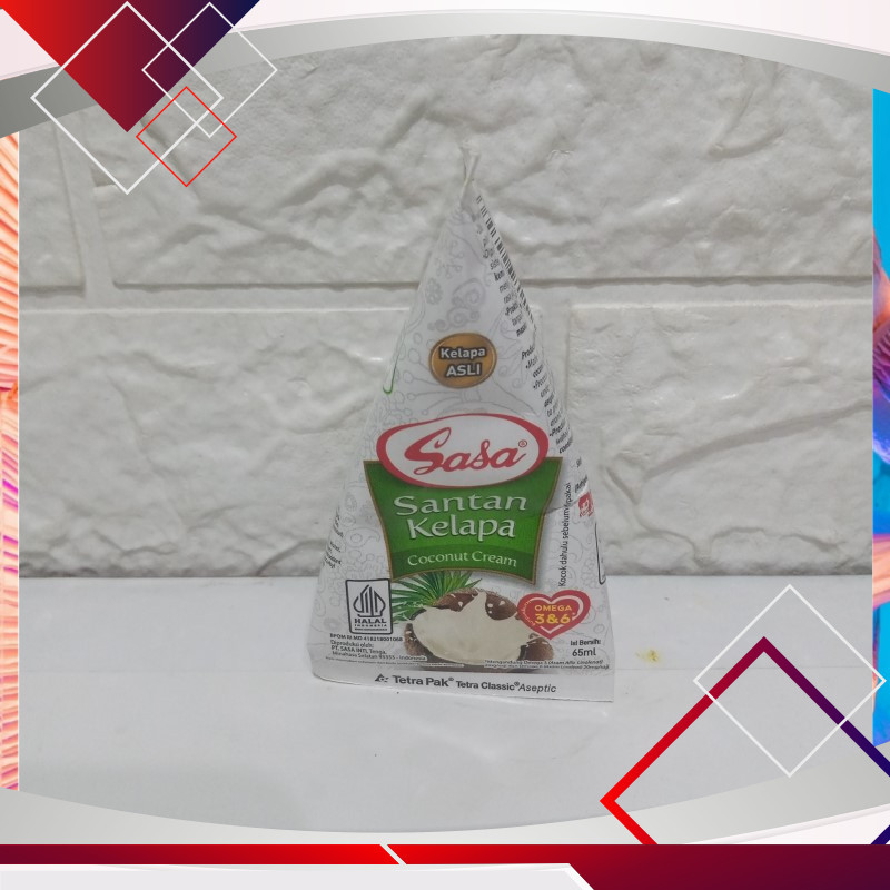 

Sasa Santan Kelapa 65ml .
