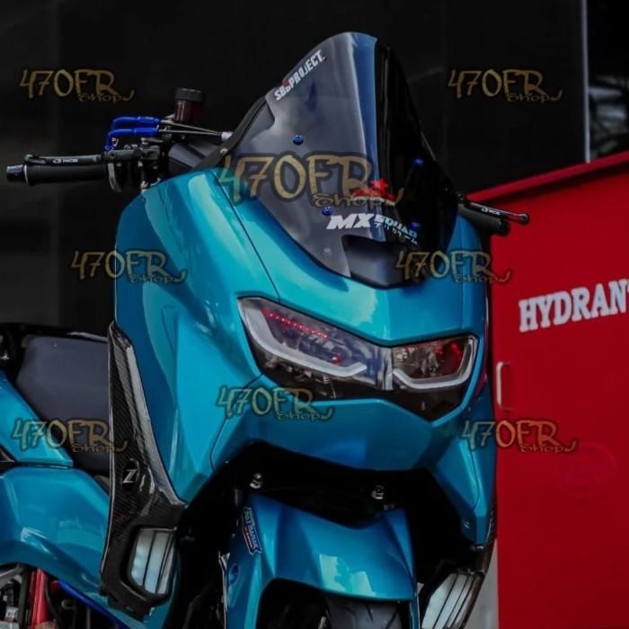 Visor Windshield all new Nmax 2020 TDR sporty mini V2 . visor nmax TDR Import Premium