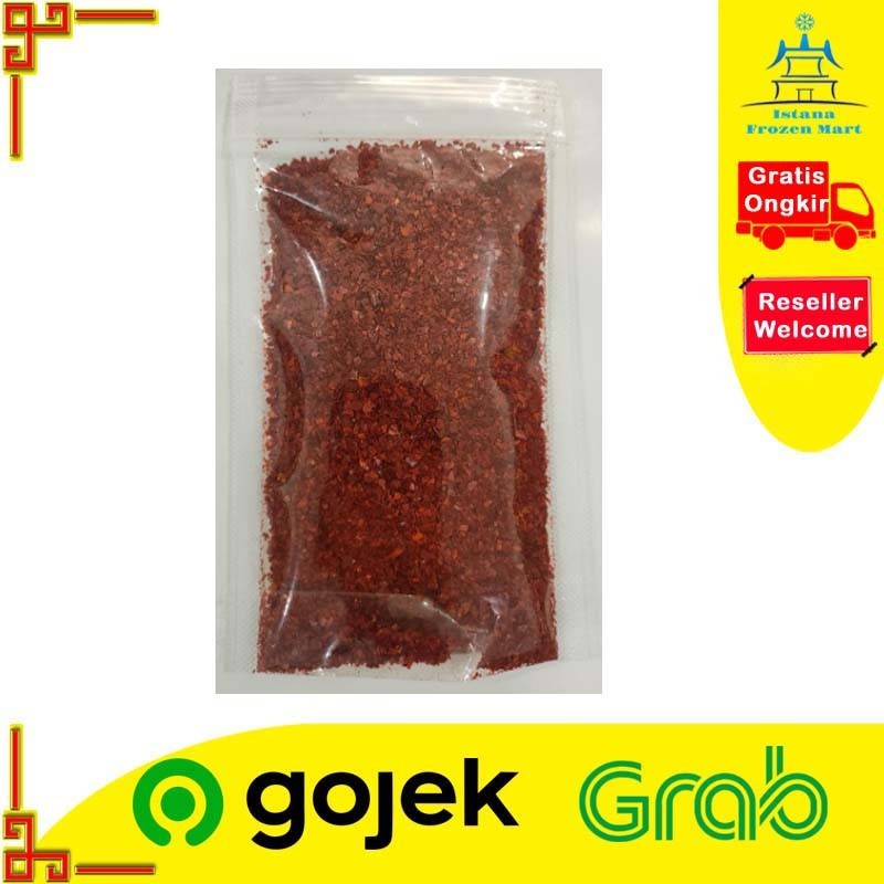 

Red Pepper Powder O'FOOD Gochugaru Korean Bidan 100 GR