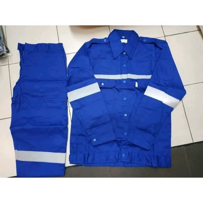 BAJU CELANA SERAGAM BIRU BENHUR