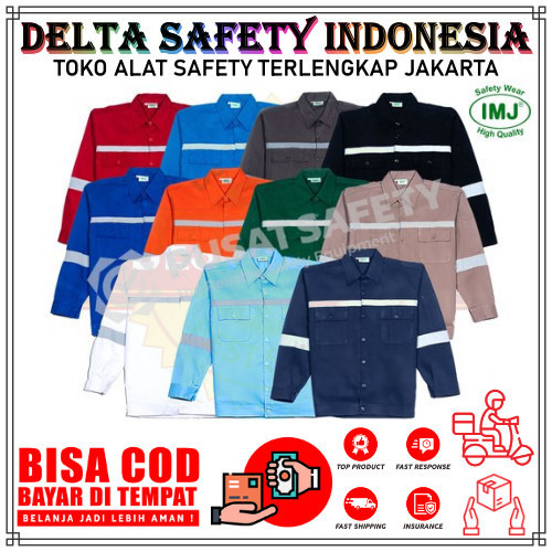 BAJU SAFETY ATASAN IMJ WEARPACK ATASAN IMJ SERAGAM SAFETY