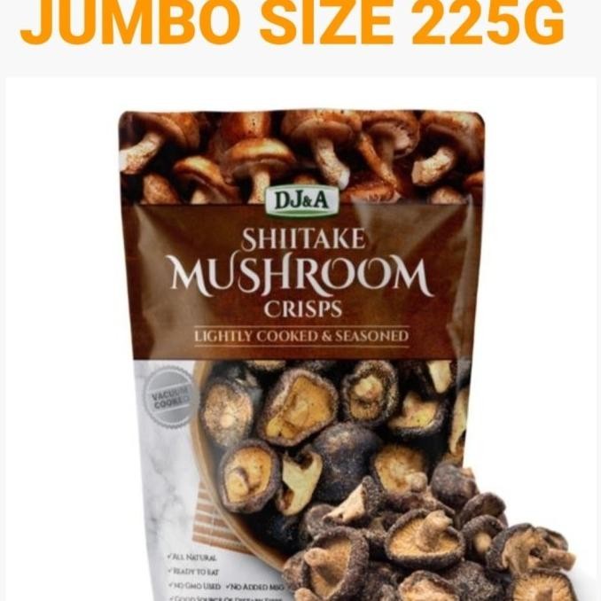 

DJ&A Shiitake Mushroom Crisps Snack Australia Snek Jamur Shitake Share