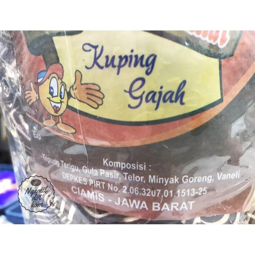 

CR - KUPING GAJAH 500gr / KUPING GAJAH KILOAN / KUPING GAJAH SNACK / KUPING GAJAH HITAM / PUTIH TERLARIS