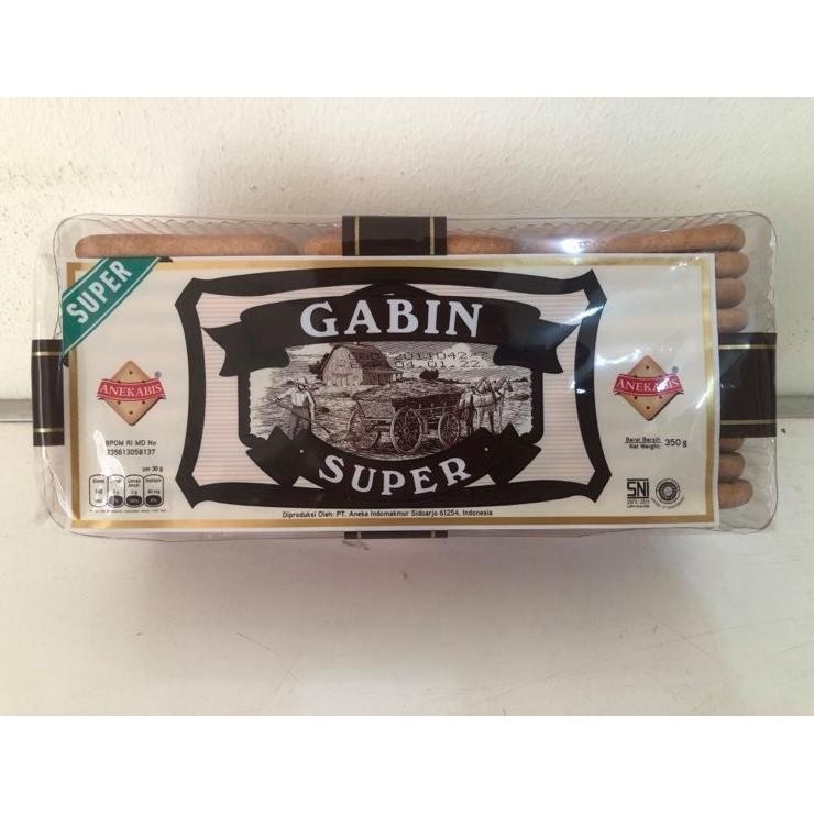 

CR - Biskuit Gabin Super / Anekabis Super biscuits 350grm TERLARIS